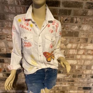 New without tags MOTHER Denim What Happens Here Stays Here in The Honey wash.